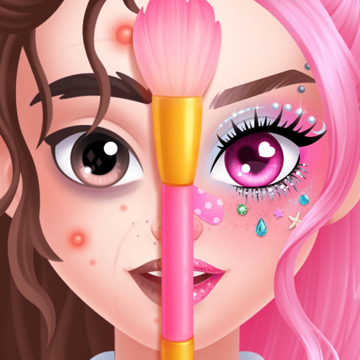 Кадър от онлайн играта Beauty Salon