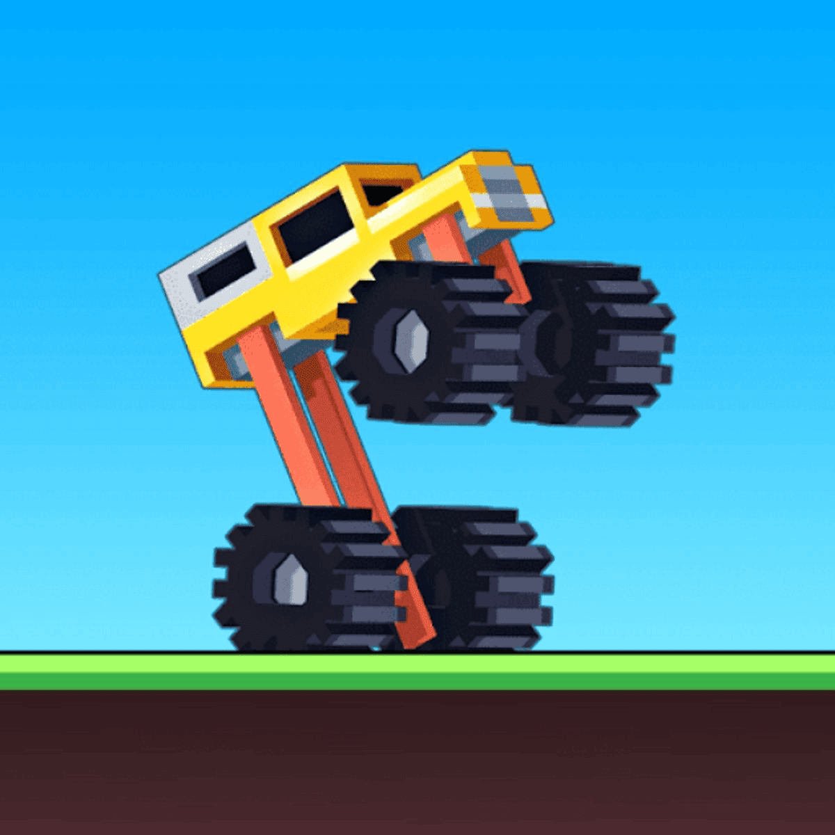 Кадър от онлайн играта Drive Mad