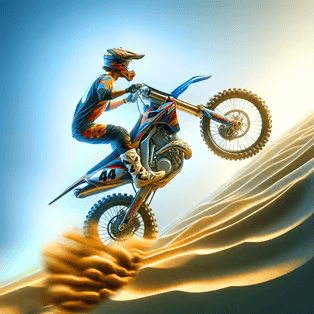 Кадър от играта Stunt Bike Extreme