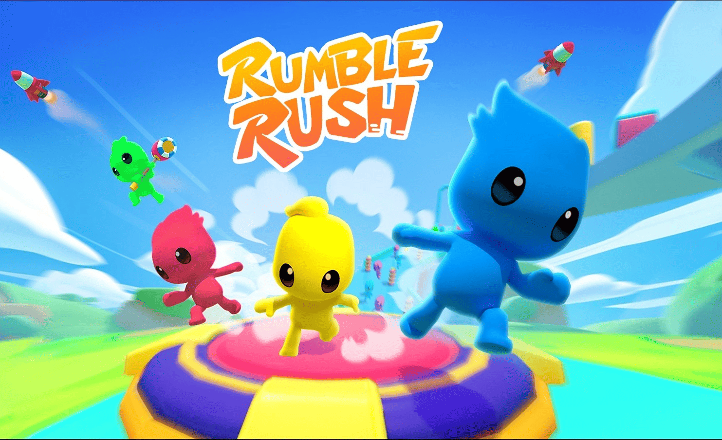 Геймплей на Rumble Rush — кадър от играта
