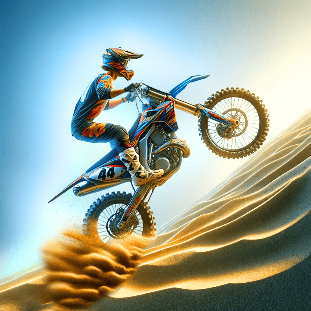 Кадър от онлайн играта Stunt Bike Extreme
